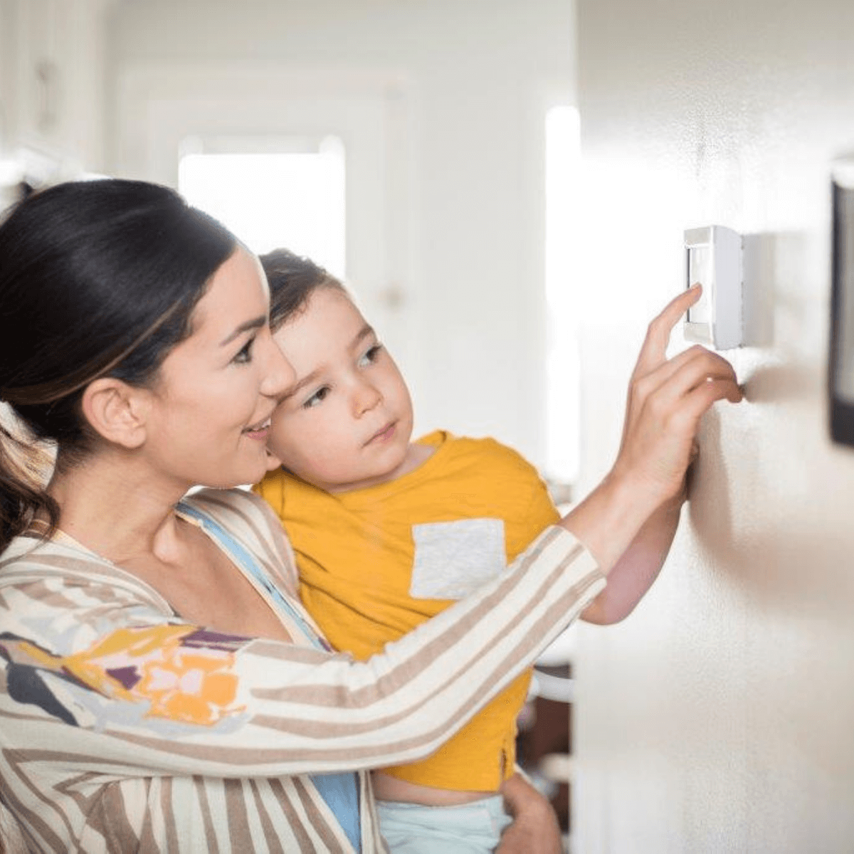 Troubleshoot common AC problems like checking your thermostat